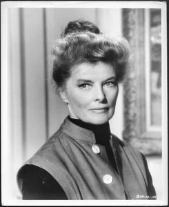 Katharine Hepburn 1968 Original Stamped Press Photo Lion in Winter Oscar Role - Imagen 1 de 2
