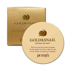 [US Seller] PETITFEE Gold and Snail Firming Hydrogel Eye Patch 60pcs K-Beauty - Picture 1 of 2