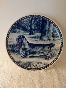 Sussex Spaniel - Dog Plate made in Denmark from the finest European Porcelain - Picture 1 of 2