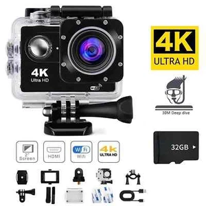 High Clarity 4K 1080P WiFi 16 Mega Sports Action Camera Waterproof DVR Camcorder - Picture 1 of 10