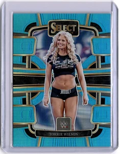 Torrie Wilson 2024 Panini Select WWE Light Blue Prizm #75 WWE Legends #052/249 - Picture 1 of 2