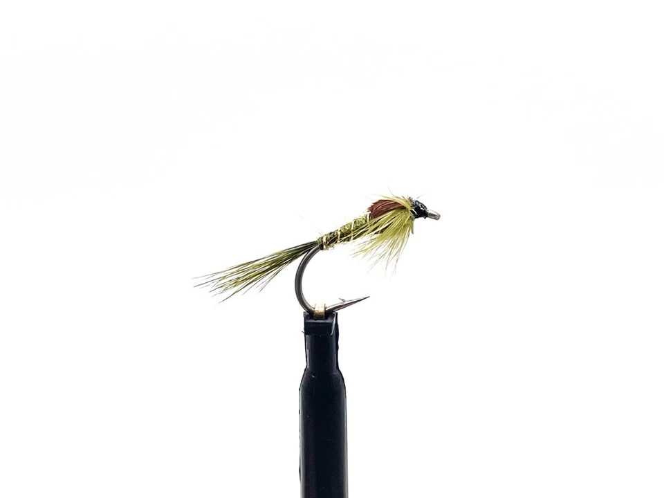 PREDATOR FLIES 3 Damsel Nymphen Forellen Fliegen Angeln Fliegen Größen 10, 12 & 14