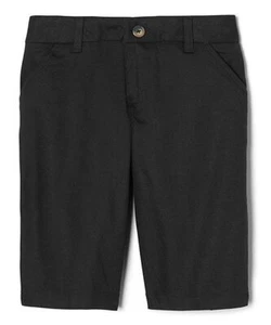 MSRP $22 French Toast Black Bermuda Shorts Black Size 8 NWOT - Picture 1 of 1