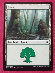 Magic The Gathering DUEL DECKS ANTHOLOGY GARRUK VS LILIANA FOREST 28 card MTG - Picture 1 of 2