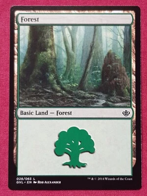 Magic The Gathering DUEL DECKS ANTHOLOGY GARRUK VS LILIANA FOREST 28 card MTG - Image 1 of 2