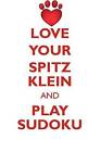 Love Your Spitz Klein And Play Sudoku German Spitz