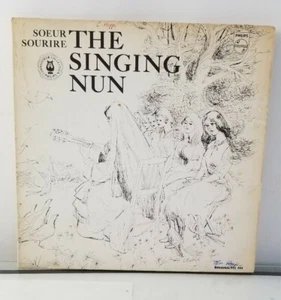 Soeur Sourire: The Singing Nun: 1963 Vinyl LP Album Philips Gatefold Drawings - Imagen 1 de 11