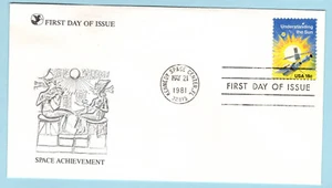 1981 First Day of Issue - First Day Cover - FDC - Space Achievement #2 - Picture 1 of 1