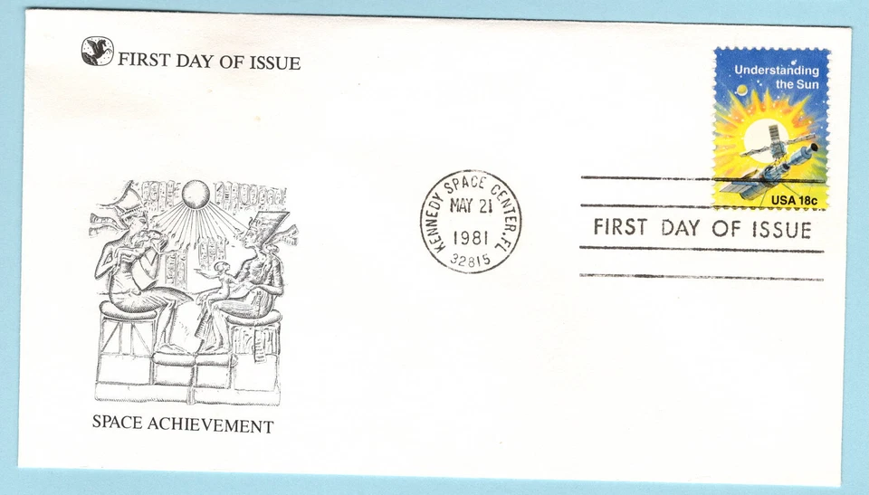 1981 First Day of Issue - First Day Cover - FDC  - Space Achievement #2 - Image 1 of 1