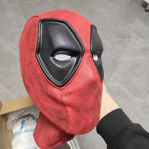 Máscara Deadpool de Alta Calidad Cosplay Wade Wilson Máscara Facial Completa Casco Halloween - Imagen 1 de 9