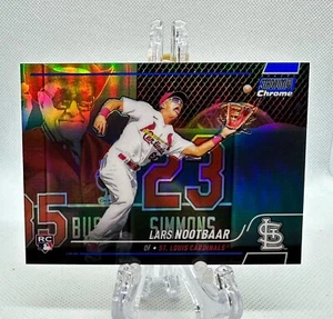 2022 TOPPS STADIUM CLUB CHROME LARS NOOTBAAR ROOKIE BLUE REFRACTOR /199 RC - Picture 1 of 2
