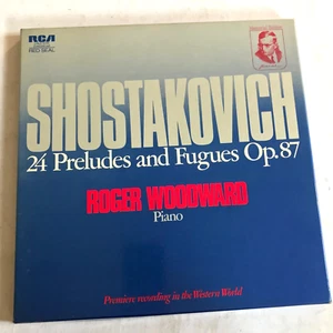 Shostakovich 24 Preludes & Fugues Op.87 Roger Woodward RCA 2LP BOX SET *WR - Picture 1 of 10