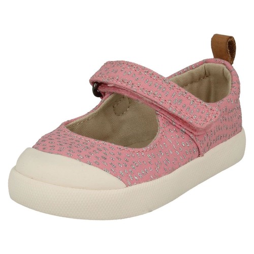 Scarpa casual in tela Clarks per bambina Halcy Wink