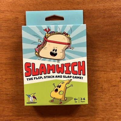Slamwich A Fast Flipping Card Game NEW SEALED Gamewright Family Activity - Image 1 of 2