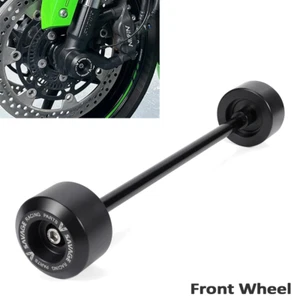 Front Wheel Fork Axle Slider Crash Protector For Kawasaki Ninja ZX6R Versys 1000 - Picture 1 of 24
