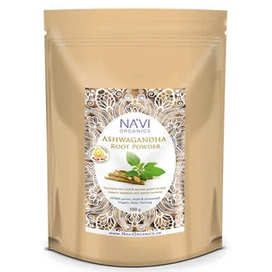 Ashwagandha Root Powder - HOMA Organic Grown - Picture 1 of 3