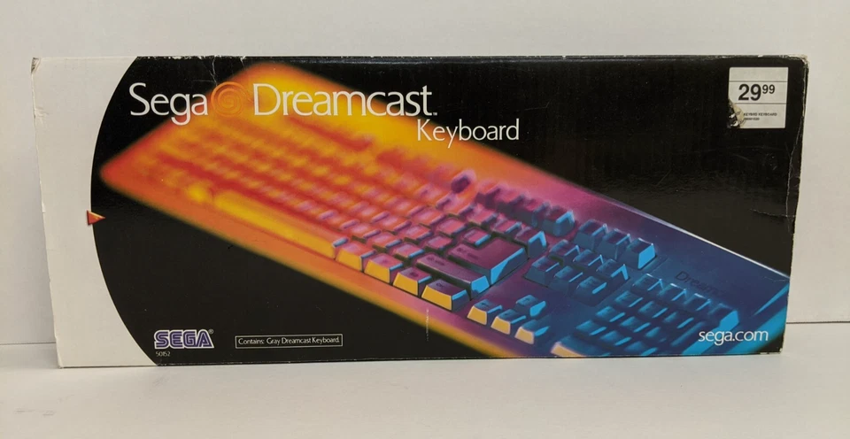 Sega Dreamcast Keyboard Model HKT-7620 OEM Authentic CIB complete with box - Image 1 of 4