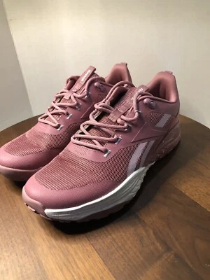 Reebok Cross Trainers Workout Sneaker Shoes Womens 10 Dark Mauve Taupe TR - Image 1 of 4