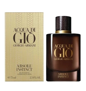 Giorgio Armani Acqua Di Gio Absolu Instinct 2.5oz-75mL Eau de Parfum EDP Spray - Picture 1 of 8