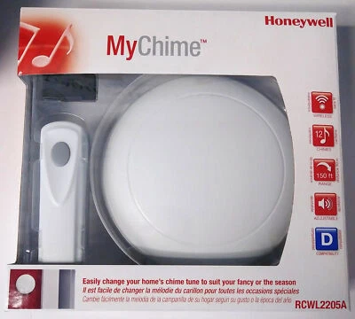 Carillón de puerta Honeywell RCWL2205A My Chime con tarjeta de sonido navideña Foto 1 de 2