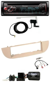 Pioneer DAB CD Lenkrad USB Bluetooth Autoradio für Fiat 500 ab 2007 perlgrau bei - Bild 1 von 10