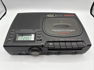 Vintage Sangean Versa Corder C Crane Dual Speed Cassette Recorder Player Tested - Picture 1 of 6
