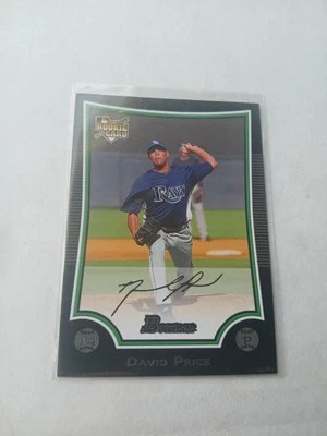 David Price 2009 Bowman Chrome Rookie RC #213 DEVIL RAYS DODGERS - Image 1 of 2