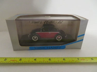 Mini Champs Minichamps Collection Volkswagen Hebmuller Cabriolet Softop 1:43 MIB - Image 1 of 4