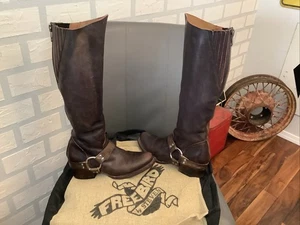 Freebird Sterling Damen Gr. 9 Western Harness braune Lederstiefel - TOP! - Bild 1 von 18