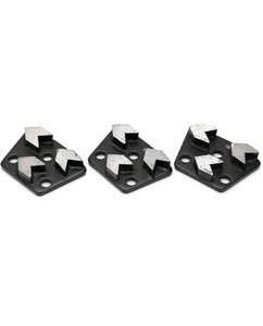 3 PCS Diamond Grinding Disc, Trapezoid Diamond Floor Grinding Pad Disc, #16 - Picture 1 of 3