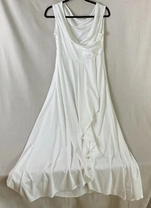 Vestido Grace Karin Estilo Off-Blanco Sin Mangas Cuello en V Ajuste y Acampanado - Grande - Imagen 1 de 3