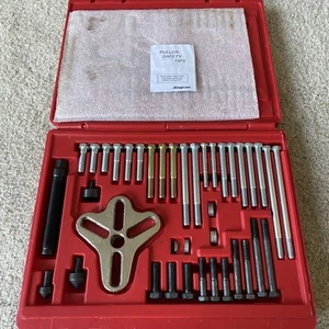 SNAP ON TOOLS CJ2001P COMPLETE BOLT-GRIP PULLER SET IN CASE MADE IN USA - Picture 1 of 24