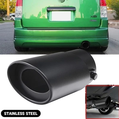 Tubo de escape trasero silenciador punta trasera accesorios redondos para vagón Scion xB Foto 1 de 4