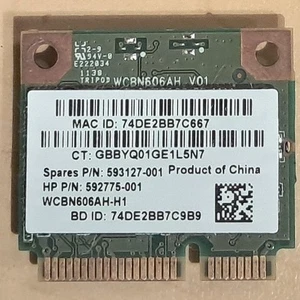 Atheros AR5B125 WLAN-Karte Mini-PCI-e Notebook Laptop 802.11b/g/n - Bild 1 von 2