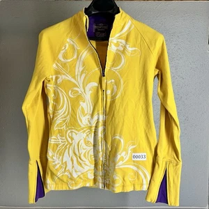 West Virginia University Damen Gold Emerson Street Reißverschluss Jacke Small Stretch - Bild 1 von 9