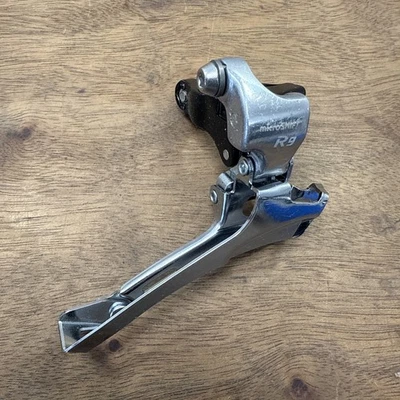 MicroSHIFT R9 FD-R352 Front Derailleur 2x9 Speed Shimano Road Bike 34.9/31.8mm - Image 1 of 4