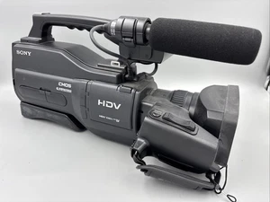 Cámara Sony HVR-HD1000U HDV 1080i MiniDV con lente Carl Zeiss Vario SonnarT - Imagen 1 de 18