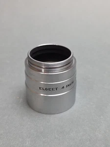 Pair Of Vintage Elgeet 4 Inch f:2.7 Cine-Tel Lens - Picture 1 of 8