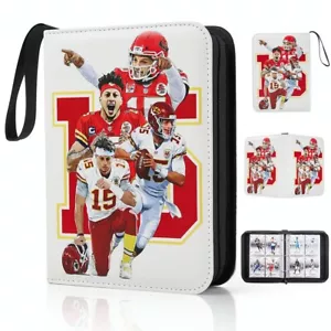 Football Trading Card Binder 400 Pockets, Card Holder Case With 50 Sleeves Gift - Picture 1 of 7