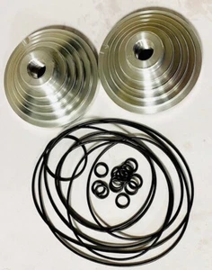 Banshee 68mm 421 Stroker Pump Gas Cool Head Domes 24cc Dome Orings Kit - Picture 1 of 2