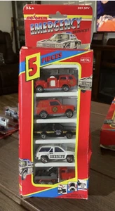 MAJORETTE RARE 5 PACK EMERGENCY BAD BOX - Picture 1 of 2