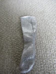 Calza calza Rainbow High ricambio bambola Luna Madison argento metallizzato solo 1 - Foto 1 di 2