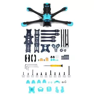 1 Set für DJI O3 FPV Drohne DC 5 Zoll CNC Aluminiumlegierung Struktur UAV Rahmen Kit - Bild 1 von 13