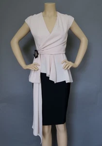 New and Authentic Max Mara Pianoforte Ivory Dressy Blouse,Size4 MSRP$725.00Italy - Picture 1 of 9