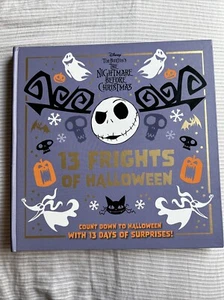 NIGHTMARE BEFORE CHRISTMAS 13 Paure Surpris Halloween conto alla rovescia libro copertina rigida - Foto 1 di 24