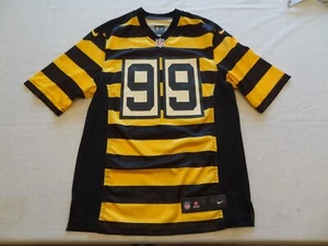 2012 Nike Pittsburgh Steelers Brett Keisel Bumblebee Jersey Men’s Small NFL - Picture 1 of 10