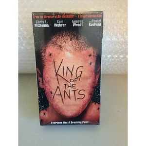 King of the Ants (VHS, 2004) NEW FACTORY SEALED - Horror Thriller Cult Rare - Picture 1 of 4