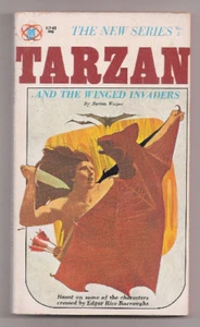 Tarzan and the Winged Invaders Vintage Rare Paperback 1965 1st Edition Gold Star - Picture 1 of 2