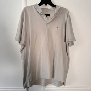 Rag & Bone Beige Polo Shirt – Size XXL - Picture 1 of 4