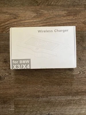  Cargador de coche inalámbrico para BMW X3 X4 carga rápida plug and play Foto 1 de 2